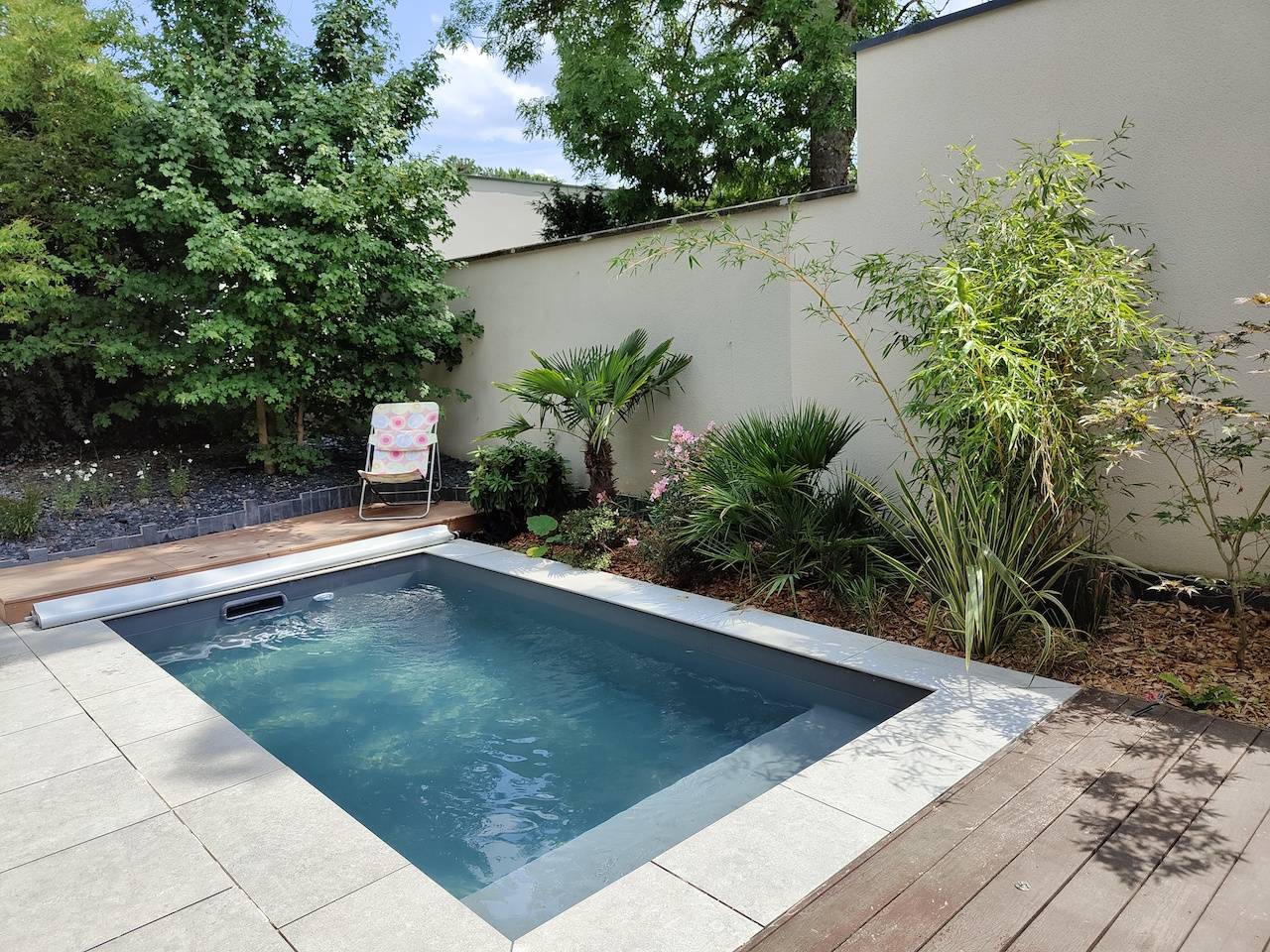 Petit bassin inférieur 10m2