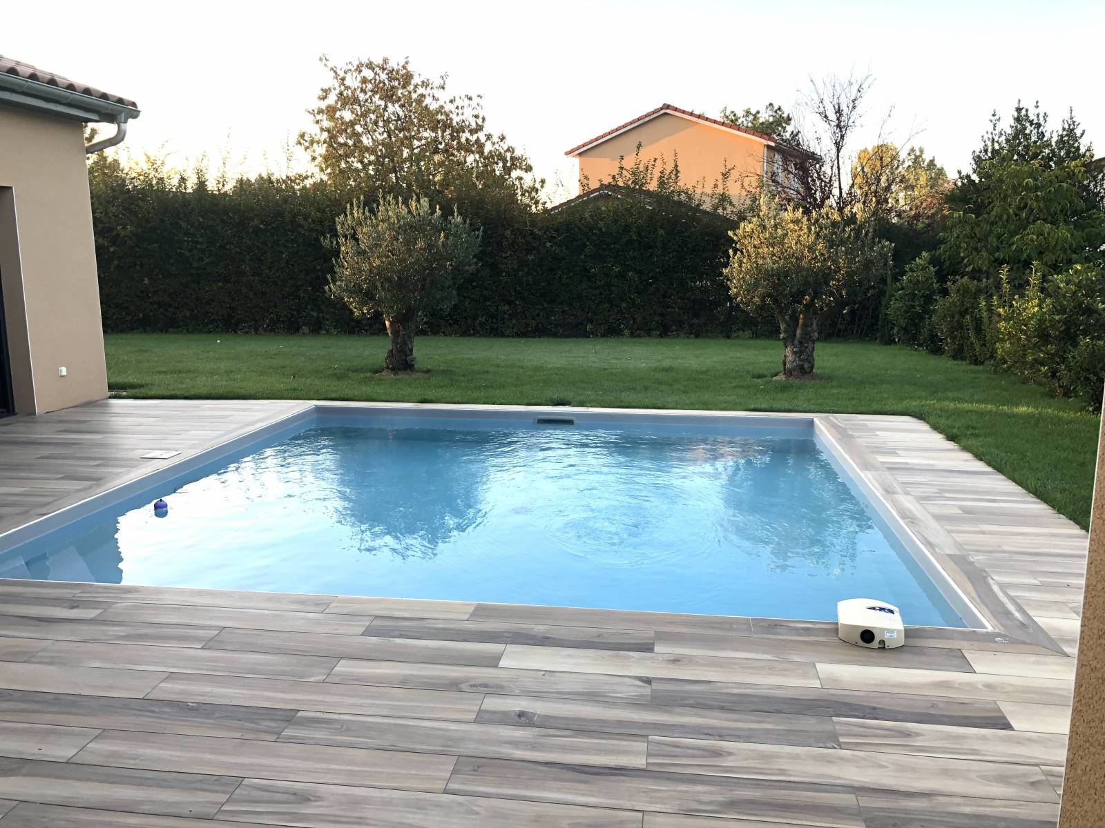 Piscine carrée