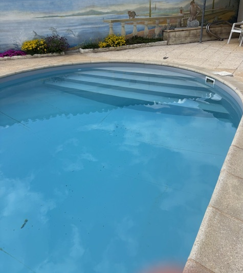 Projet de rénovation d'une piscine de 9.36 m x 4.75 m