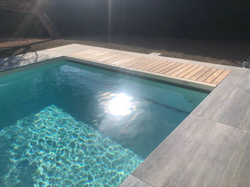 Création d’une Piscine rectangulaire de 6 m x 3 m situé à Jasseron
