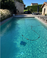 Réalisation d’une piscine rectangulaire 11 m x 5 m avec escalier intérieur sur toute la largeur à Saint-Albin