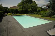Piscine acier Steeltech 6m x 3m installée à La Chapelle-de-Guinchay