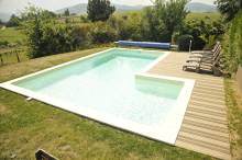 Pisciniste sur Dardilly réalise une piscine en L de 8m x 3,5m à Limonest