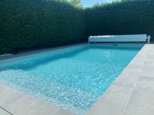Piscine enterrée rectangulaire Charbonniere les bains