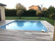 Piscine carrée