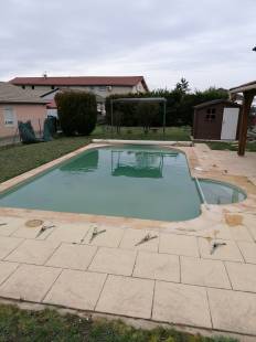 Piscine  avant rénovation