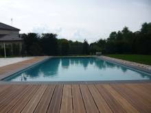 Réalisation d'une piscine rectangulaire de 7.5 m x 3.5 m à Champagne-au-Mont-d’Or