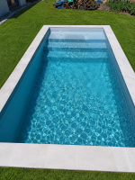 Création d'une piscine rectangulaire de 6.m x 3 m situé à Feillens