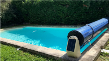 Réalisation d’une piscine rectangulaire 7 m x 3,5 m avec escalier roman à Polliat